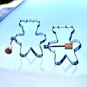 Teddy Bear Cookie Cutters ~ Set of 2